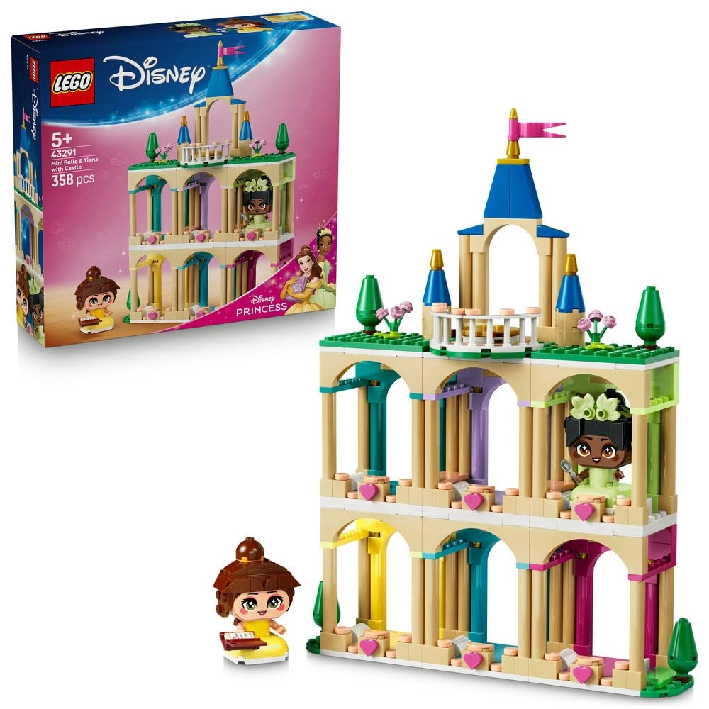 LEGO Disney Princess Mini Belle & Tiana with Castle (43291) - 5+ years