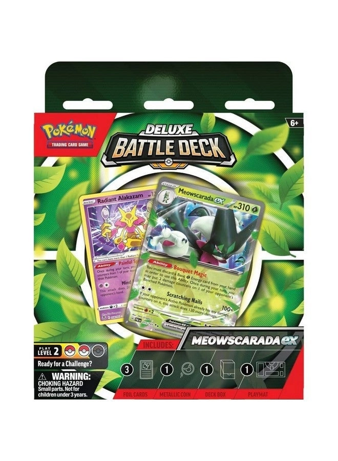 Meowscarada/Quaquaval ex Deluxe Battle Deck - 60-card