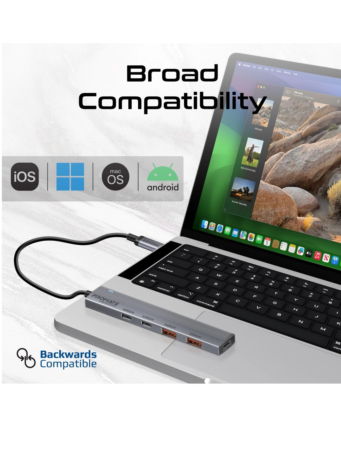 LiteHub-Pro - 4-in-1 10Gbps 15W