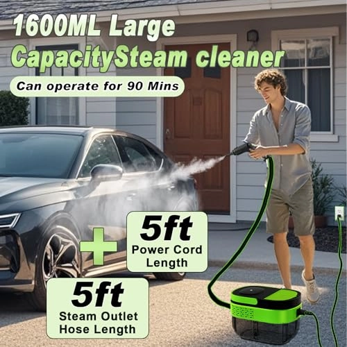 Handheld Steam Cleaner - 3BAR 1200ml