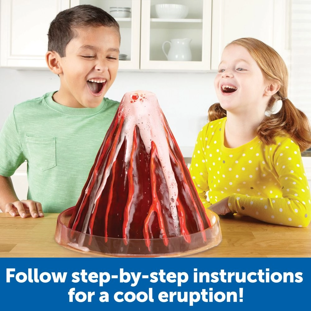 Erupting Cross-Section Volcano Model Earth Science - 6 years+