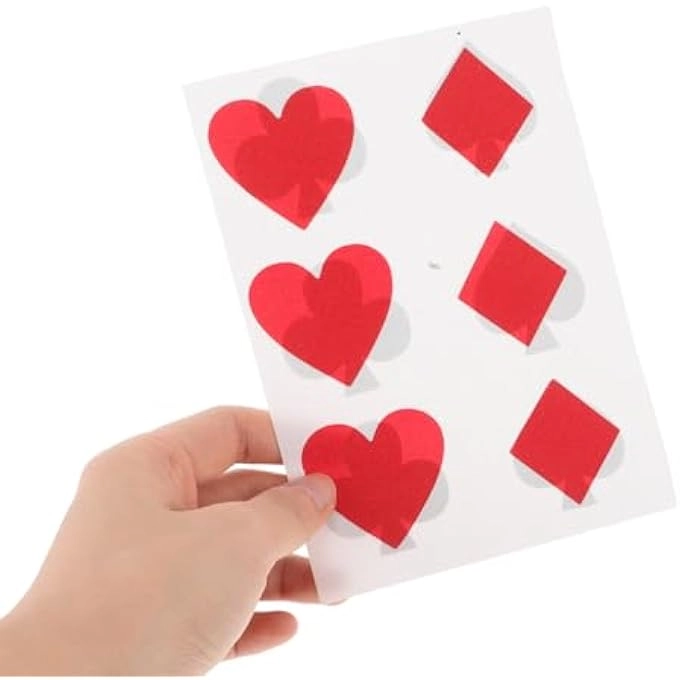 Vintage Playing Cards Stickers - 24 pieces Birthday Wedding Family Party