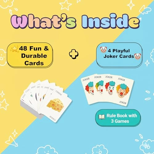 Memory Matching Game Snap Cards - 4 years and up 52 pieces