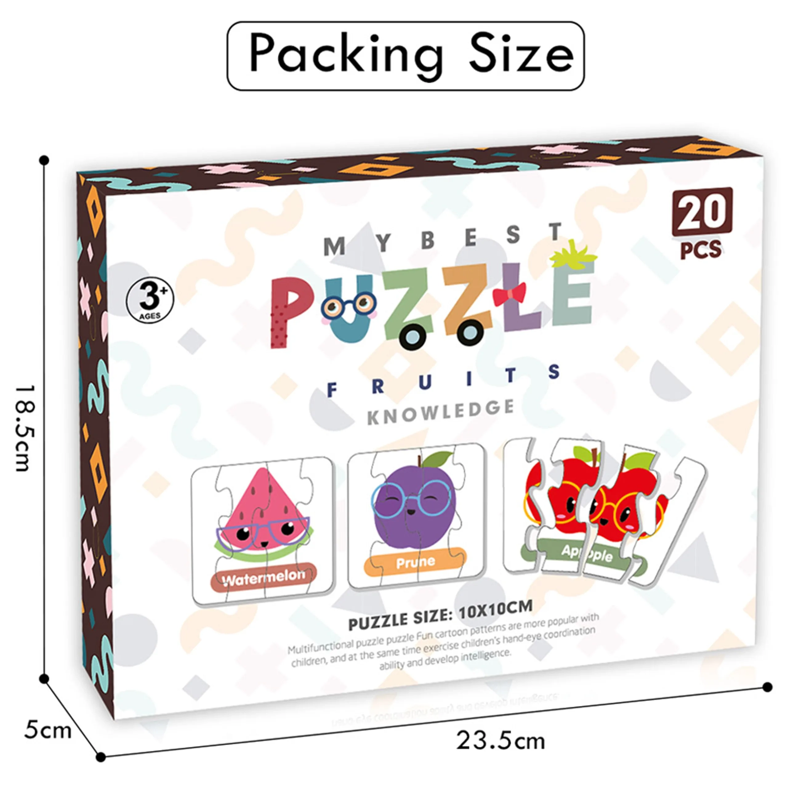 Fruits Knowledge Puzzle (20-in-1)