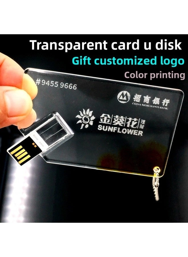 Generic Transparent Card U Disk - USB2.0 1GB