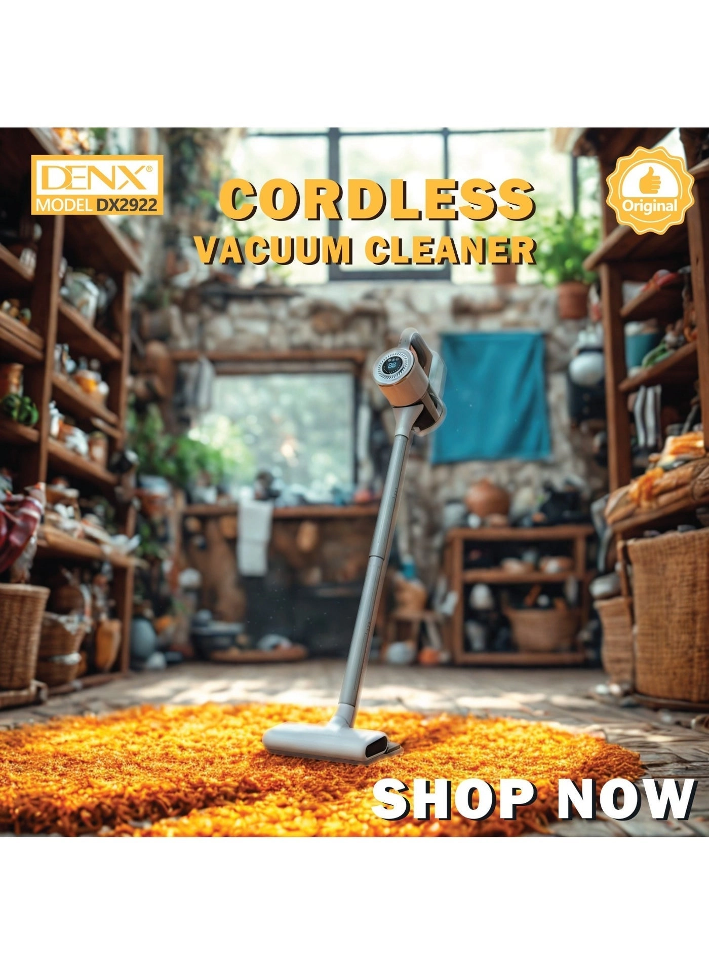 Cordless Vacuum Cleaner (DX2922)