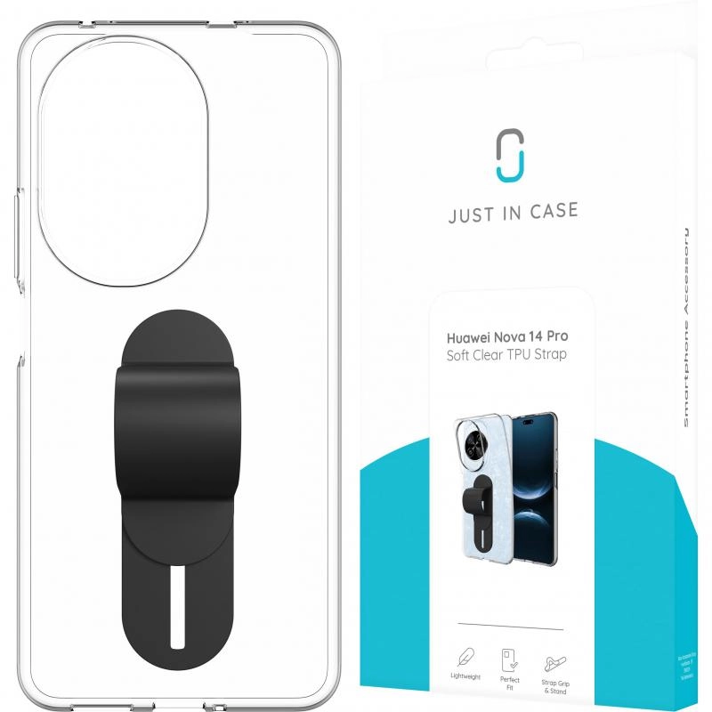 Soft Back Cover Mobile Case with Strap for Nothing Phone (3a) - TPU