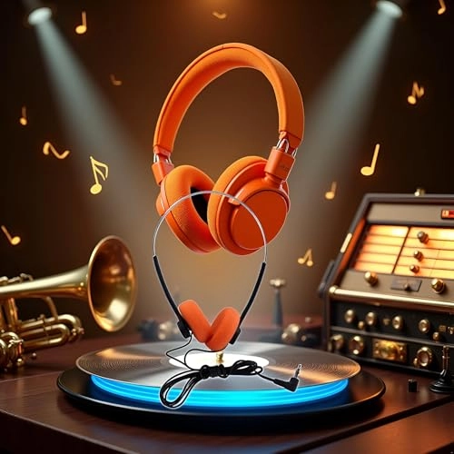 Vintage Feelings Wired Headphone