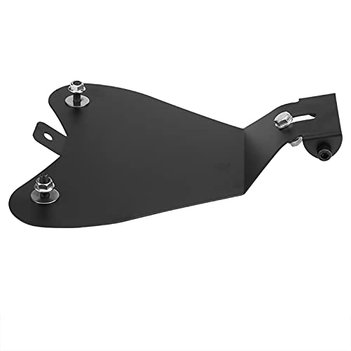 Solo Seat Base Plate Bracket - Steel Pre-drilled Holes Traditional Length