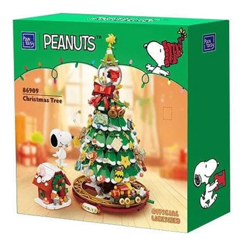 Peanuts Construction Figurine Set - Plastic