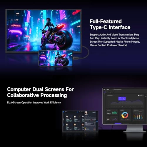 DHX-24.5inch-2K-Portable-Monitor-EU - 24.5 Inches 2560 x 1440 QHD