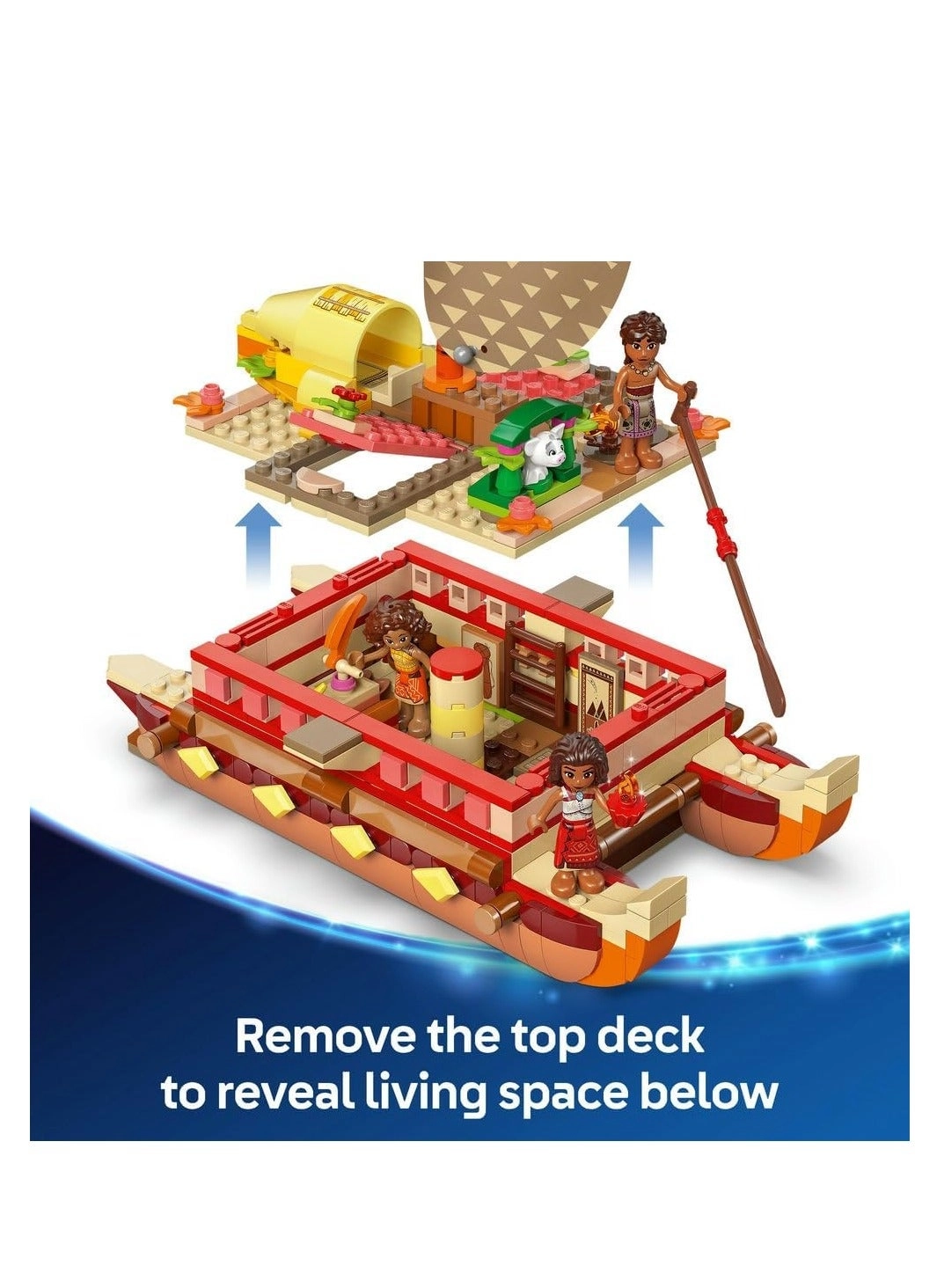 Disney Moana’s Adventure Canoe (43270) - 6+ Years