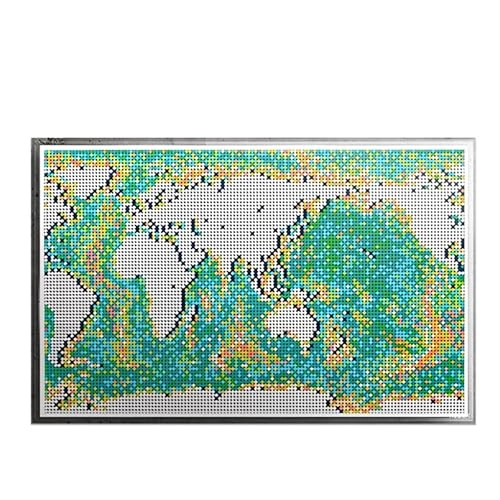 Acrylic Display Case - Lego 31203 World Map