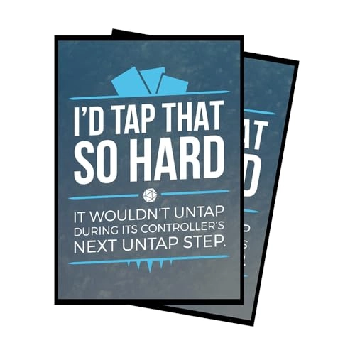 I'd Tap That So Hard MTG Card Sleeves - 104 Count