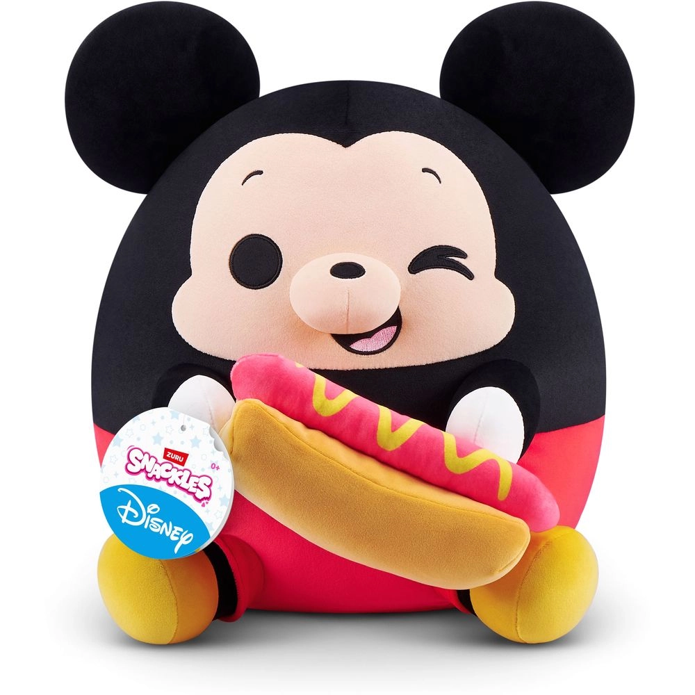 SNACKLES Mickey & Hot Dog 35 cm - Plush