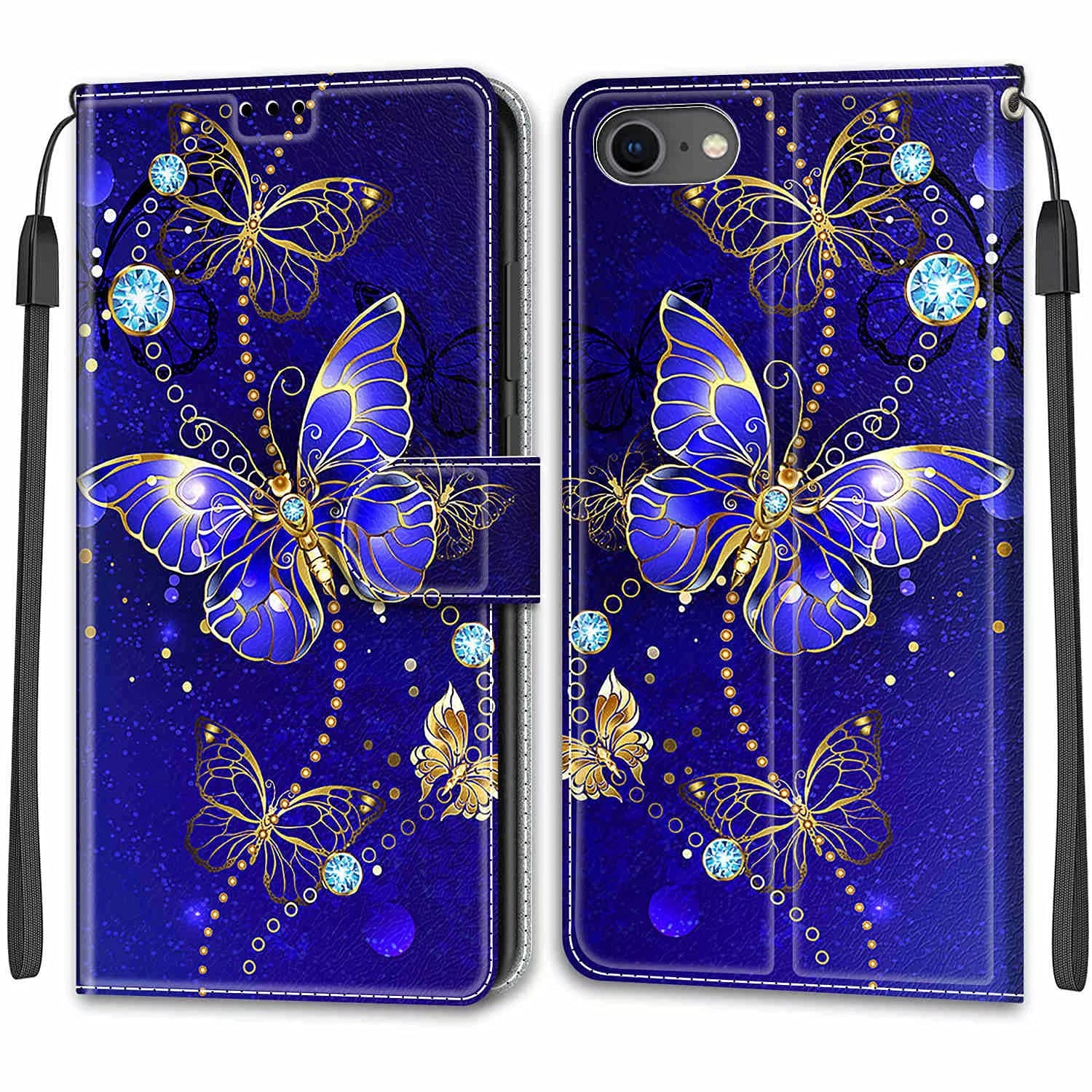 Nadoli Wallet Case Folio for iPhone 6S/6 4.7" - PU Leather + Tpu