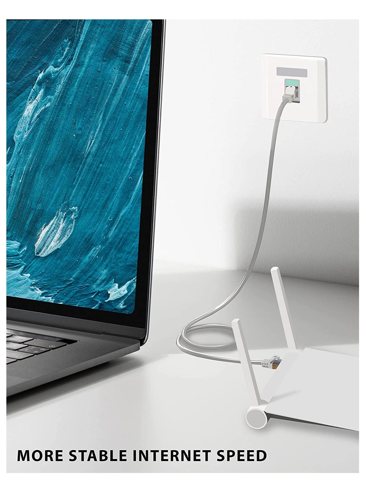 High Speed RJ45 cat6 Ethernet Patch Cable - 10 Meter