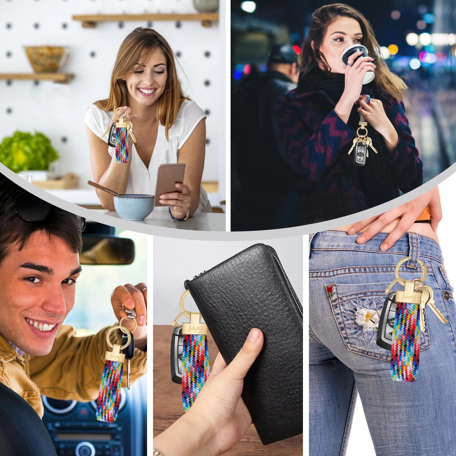 Stretchy Car Keychain - Fun