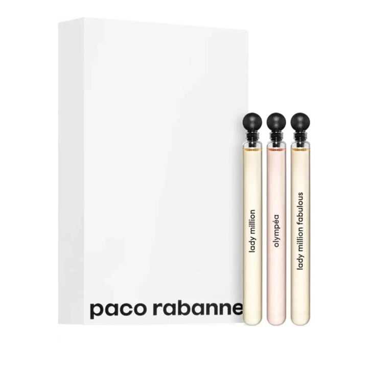 Rabanne Lady Million + Lady Million Fabulous + Olympea - Eau de Parfum 3 Pieces
