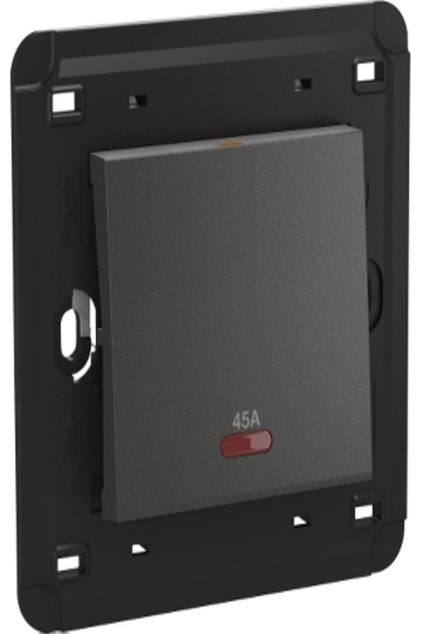 Schneider Electric Unica 45A 2-Gang 2-Pole 1-Way Switch