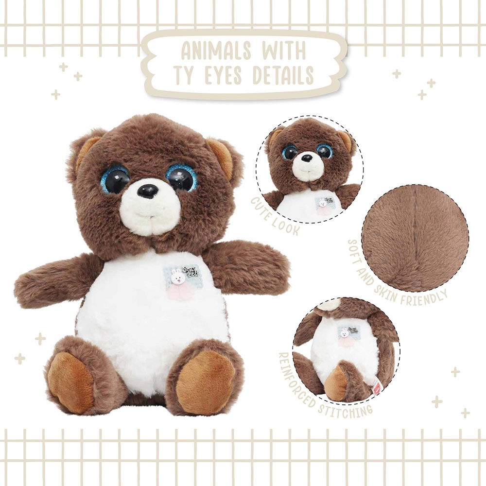 Bear TY Eyes 23 cm Plush