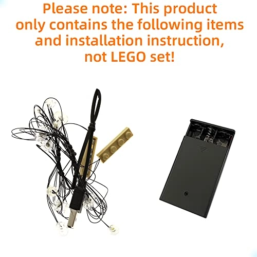 LED Lighting Kit for LEGO 21338 - Plastic 1 4.5-5V