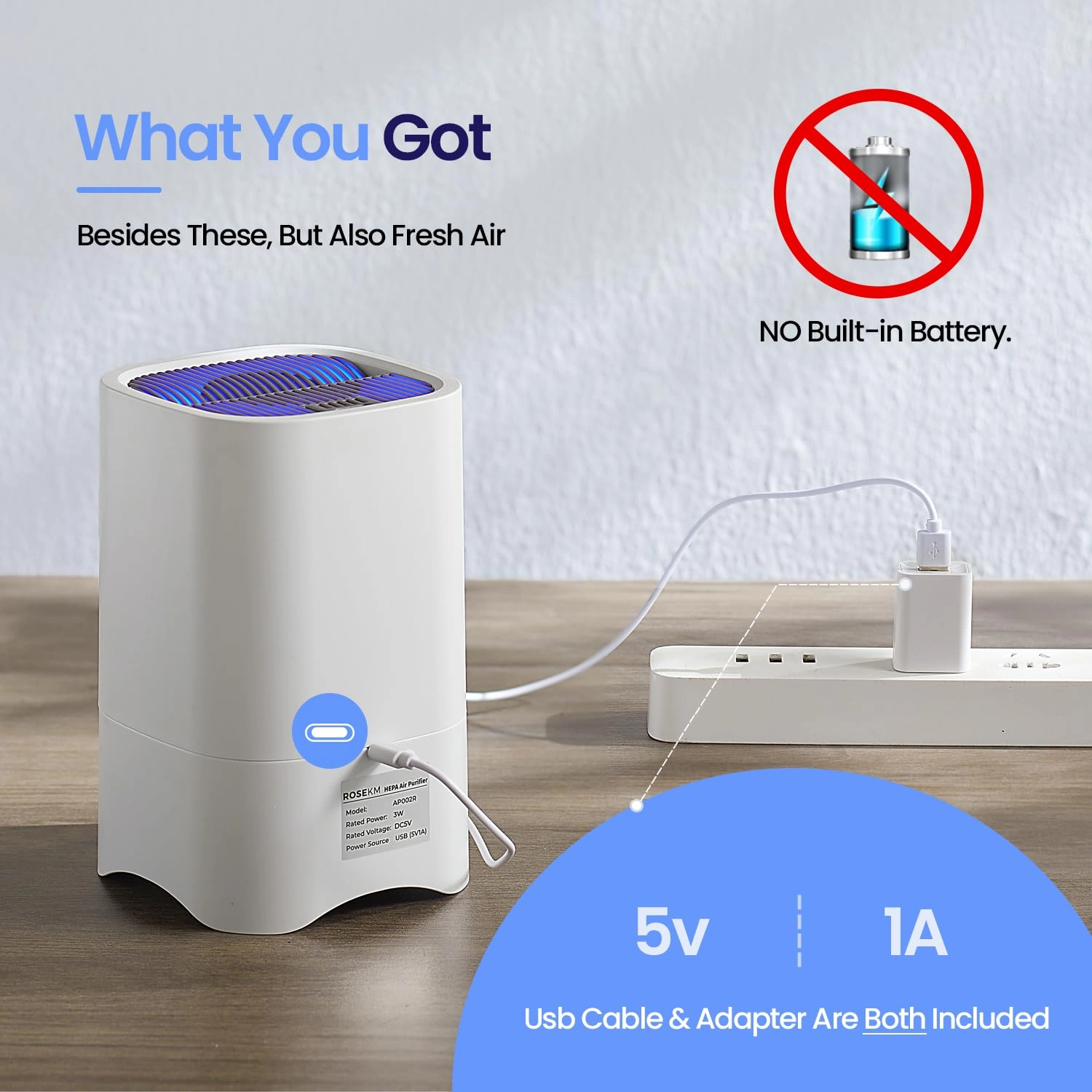 AP002R-1 - Mini HEPA Portable
