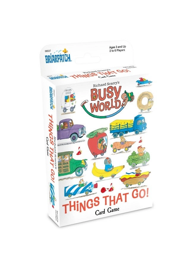 Briarpatch Richard Scarry's Busy World Things That Go Card Game