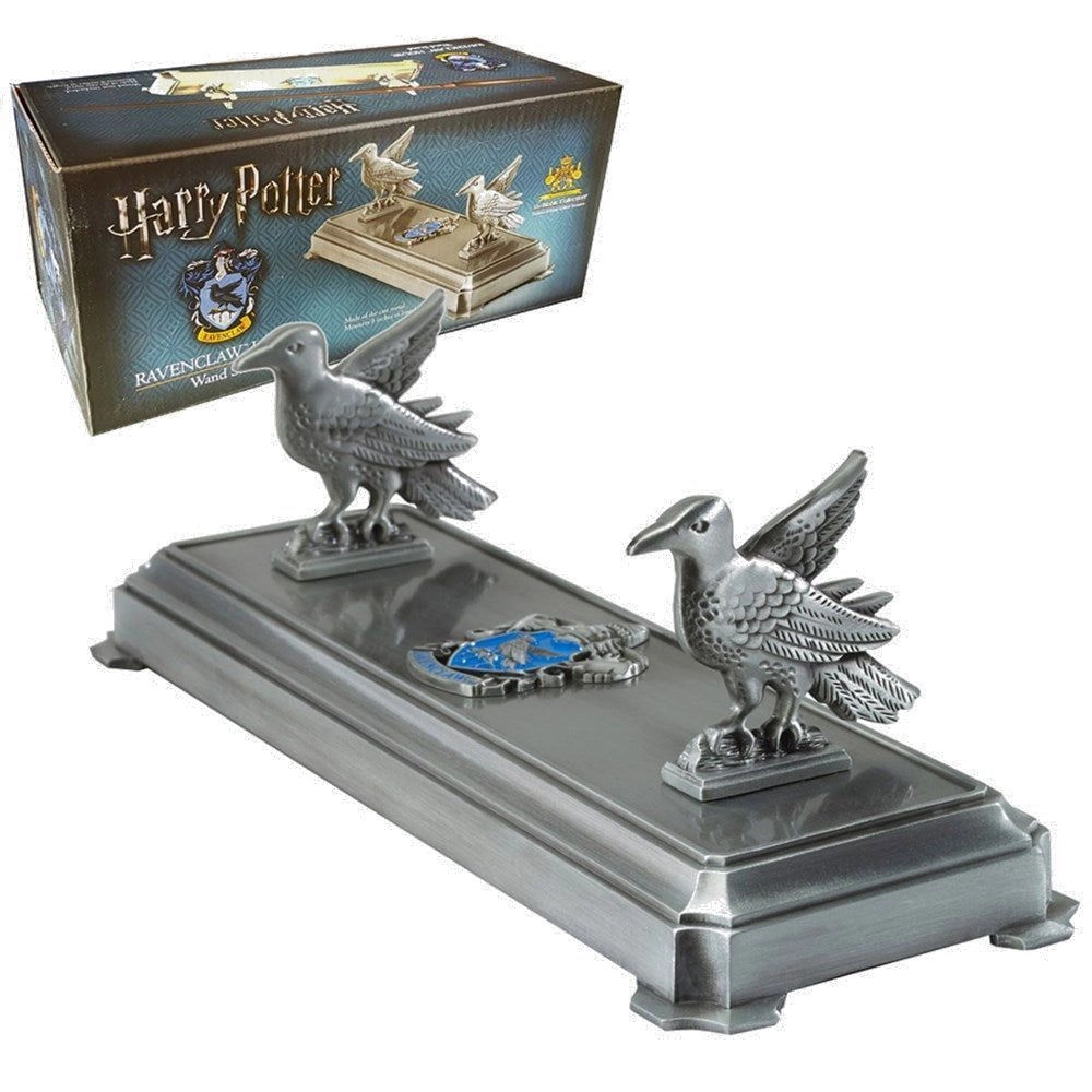 Noble Collection Ravenclaw Wand Stand - Die cast metal, hand enamelled