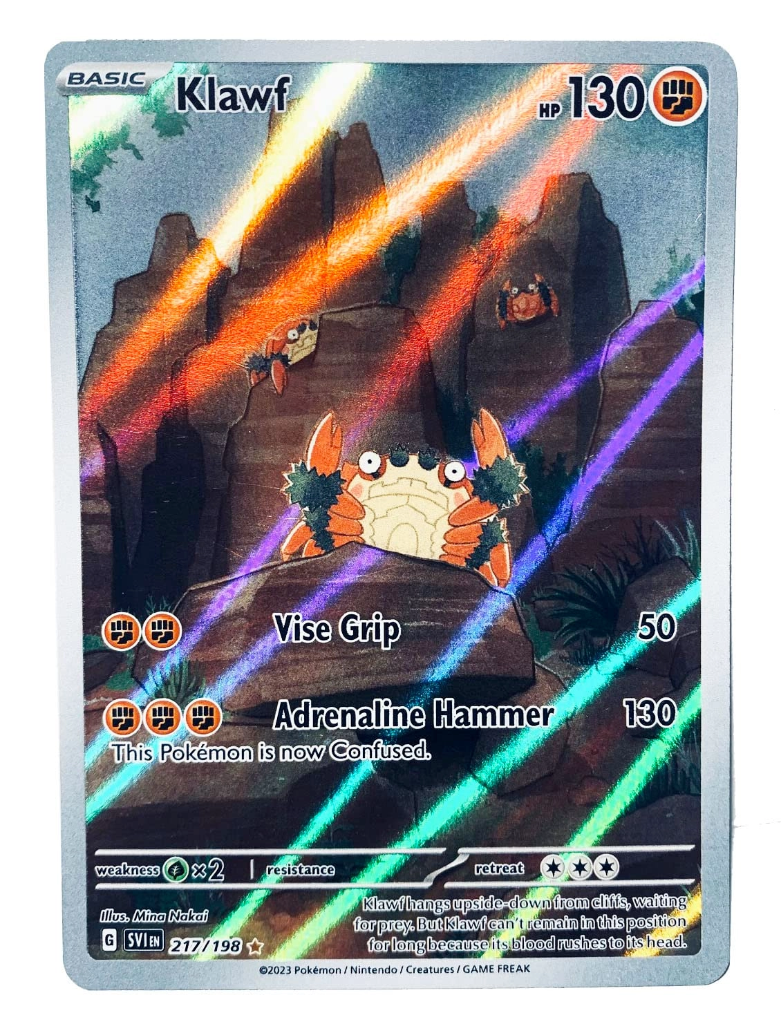 Pokémon Scarlet & Violet Klawf 217/198