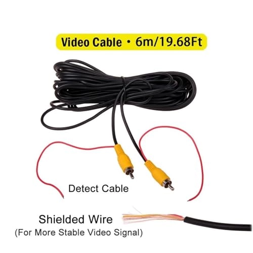 Car video cable - 6M male to male Universal