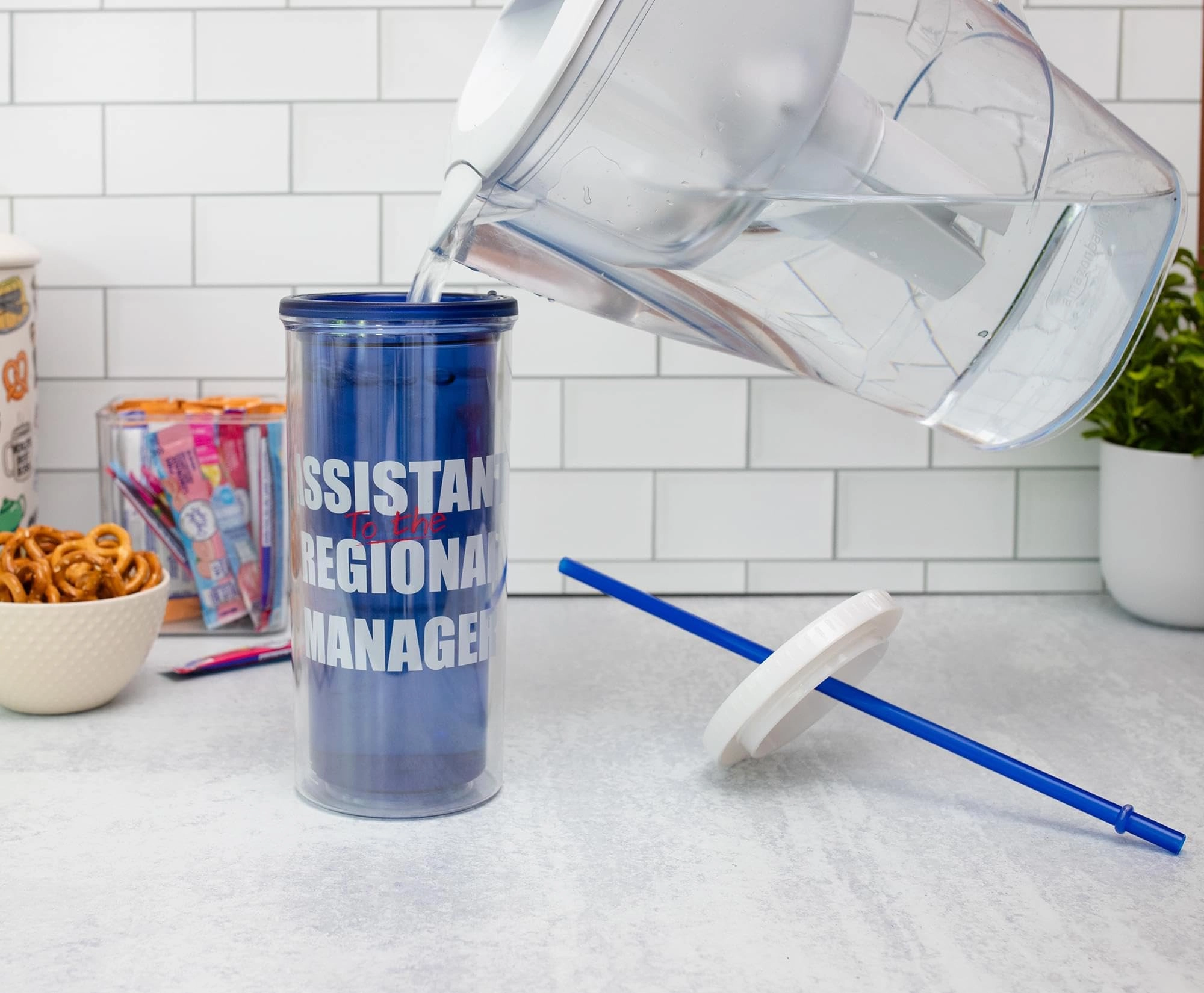 The Office Assistant to the Regional Manager Plastic Tall Cold Cup