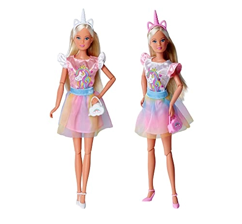 Unicorn Clothing Set - Steffi Love 29 cm Without Doll Ages 3+