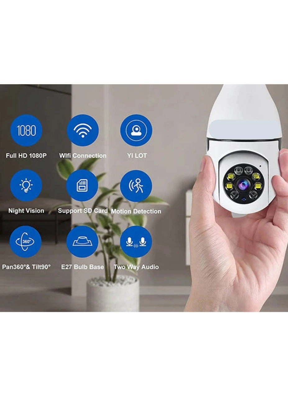 Light Bulb Camera 1080p