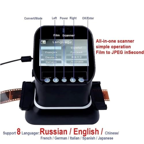 Film Scanner - 22MP 14MP 1080P LCD