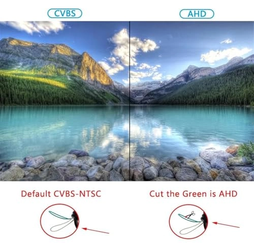 Rear View Camera - Night vision Wire AHD 720P