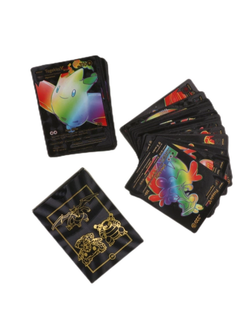 Assorted Cards Deck Box Set - Silver 55pcs