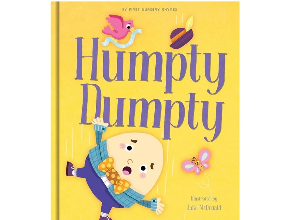 Edu Fun Nursery Rhyme Humpty Dumpty Cloth Book - 2 years+