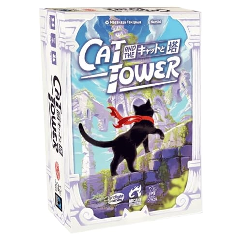 Arcane Wonders Cat and The Tower - Cooperative Balance Tower Building