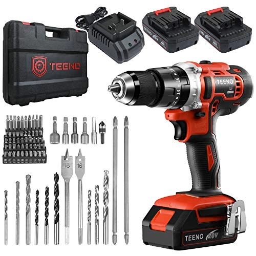 Cordless Drill Set - 2x2.0Ah