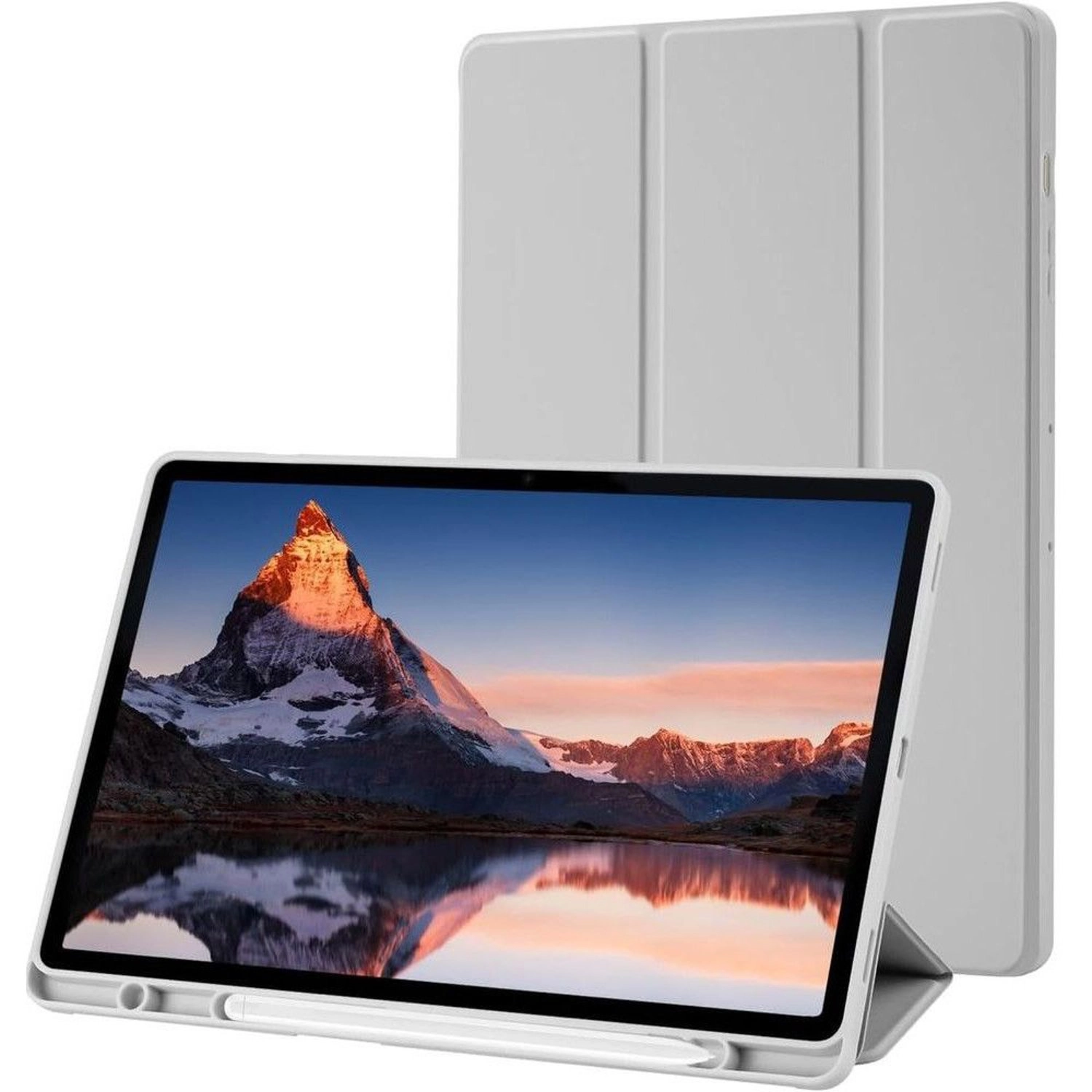 Protect Trifold Stand Case with Pen Slot for Tab S10 Ultra