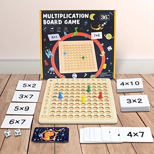 Multiplication Board - 6 - 8 years 100 pieces