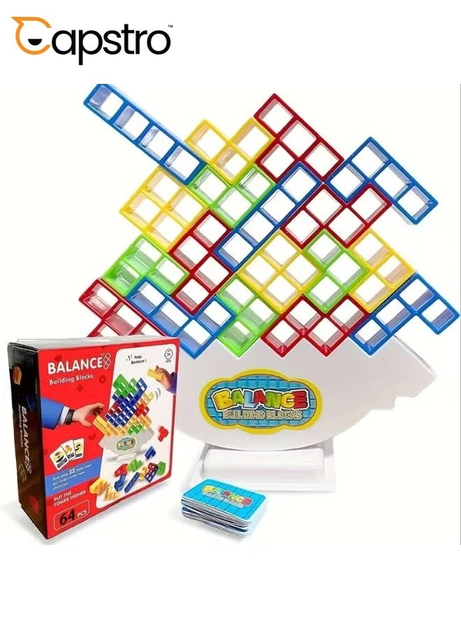 Capstro Balance Building Blocks - 64 pcs
