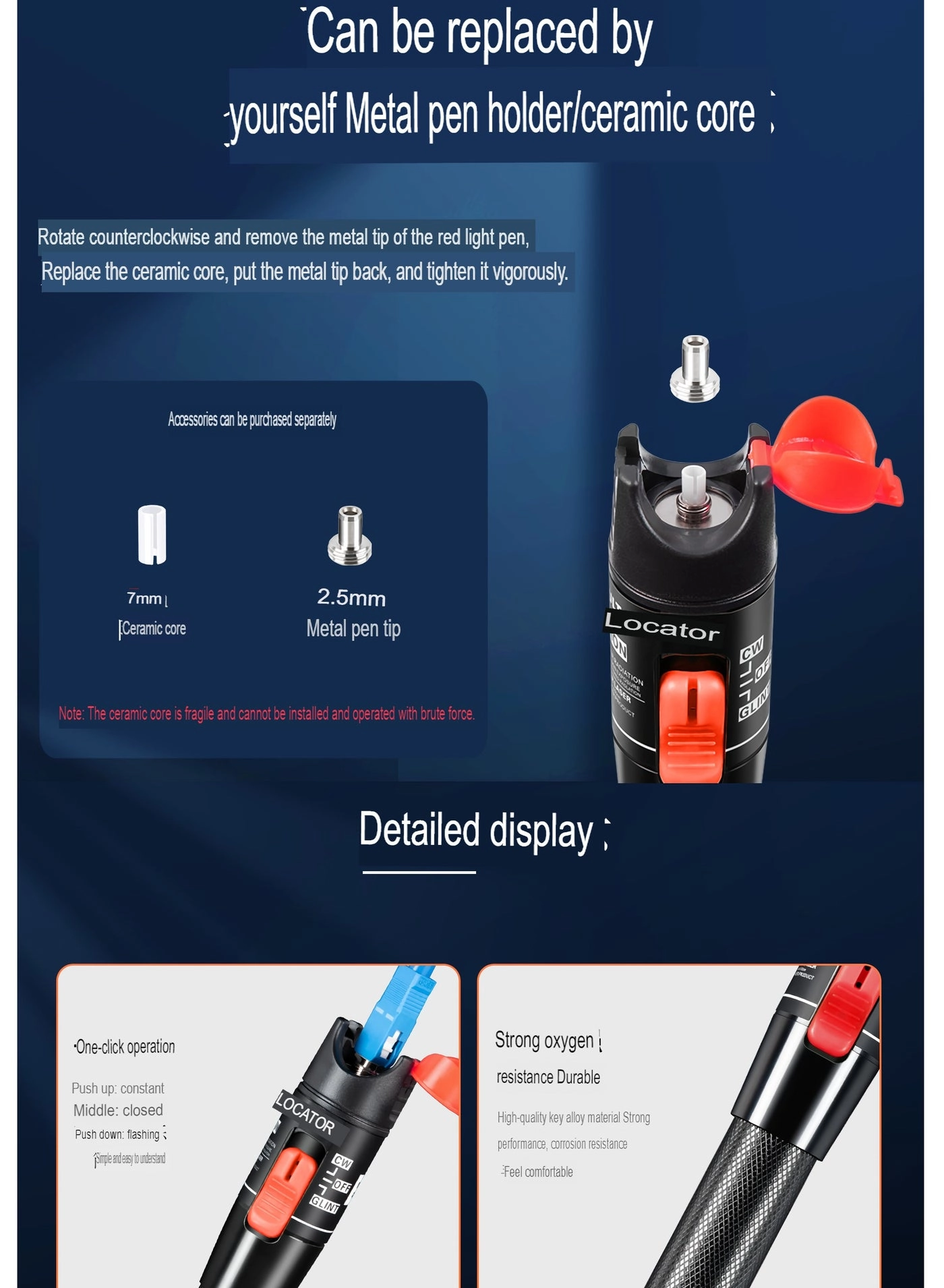 Visual Fault Locator - ST SC FC