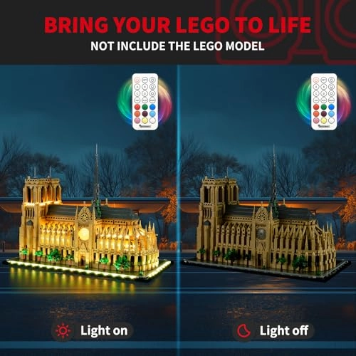 Light Kit - for LEGO Notre Dame Cathedral 21061