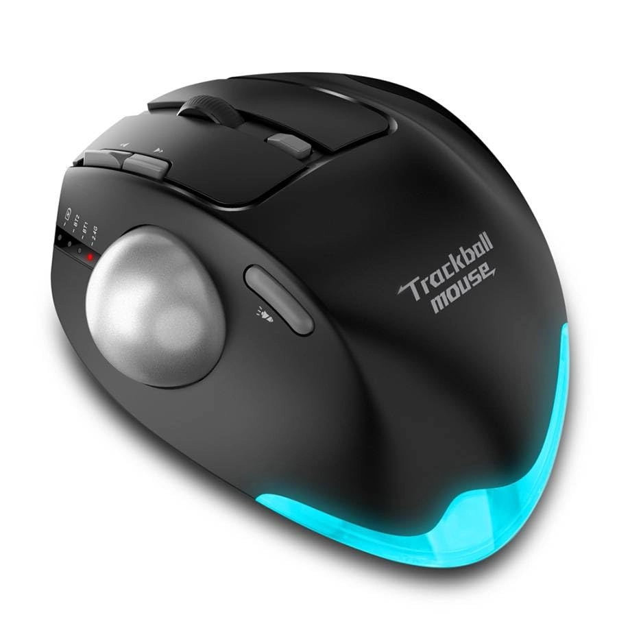 Ergonomic Trackball Mouse - Wireless