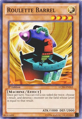 Yu-Gi-Oh! Roulette Barrel LCJW-EN263 1st Edition