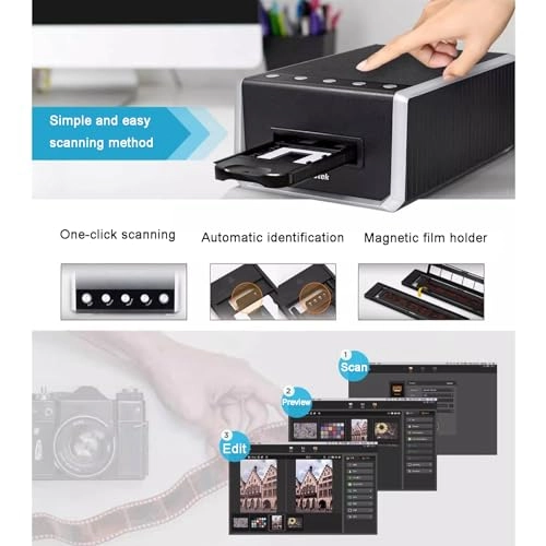 35mm Film and Slide Scanner - USB 2.0