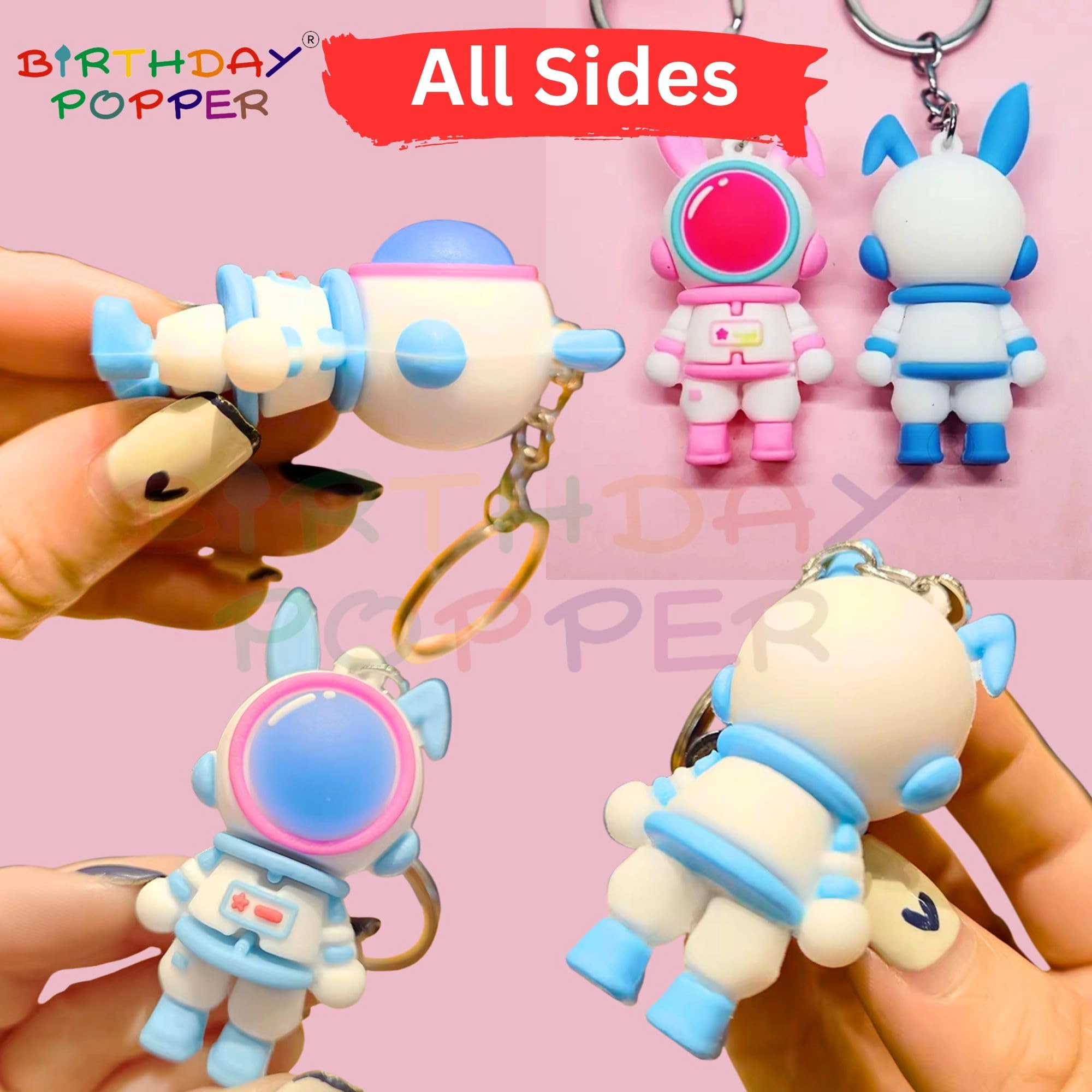 Space Theme Keychains