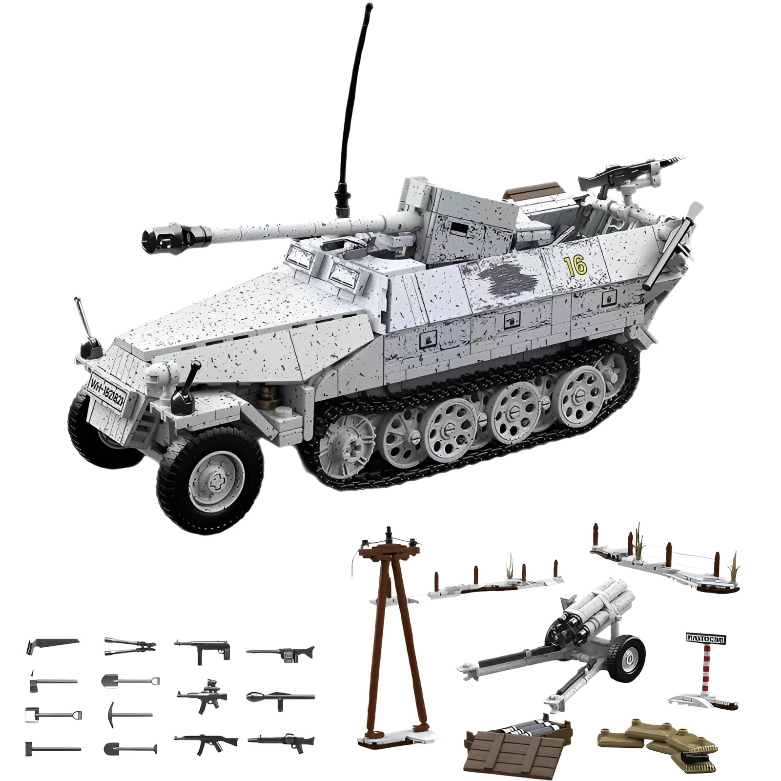 DzirePada German anti-tank tracked vehicle - 1123 pcs